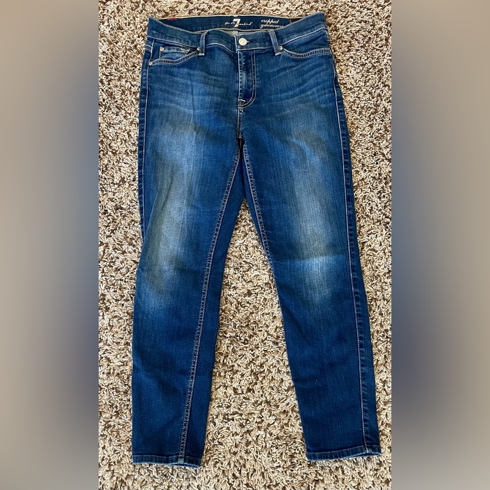 7 for All Mankind “Genevieve” Denim Jeans